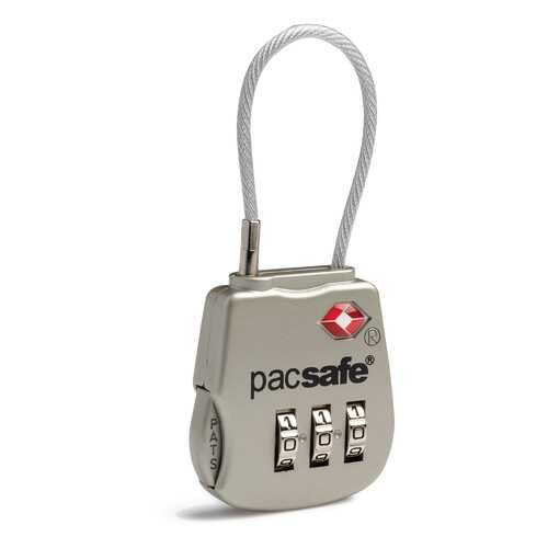 Замок для багажа Pacsafe Prosafe 800 серебряный в Сплав