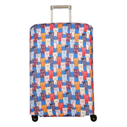 Чехол для чемодана Routemark Шкодастрофа L/XL SP500 разноцветный в Сплав