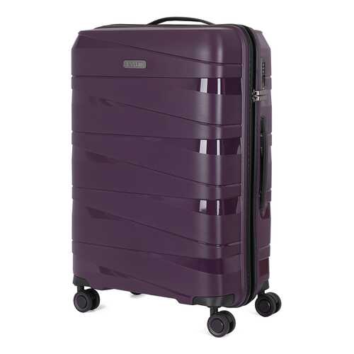 Чемодан Fabretti EN5210-024-10 purple/black M в Сплав