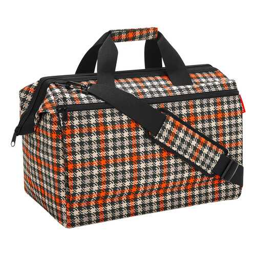Сумка Allrounder L pocket glencheck red в Сплав