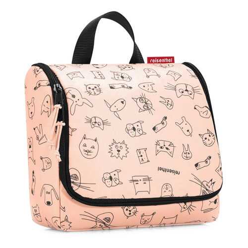 Сумка-органайзер Toiletbag cats and dogs, розовый в Сплав