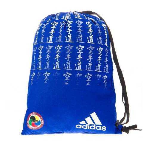 Спортивная сумка Adidas Satin Carry Bag Karate WKF синяя в Сплав