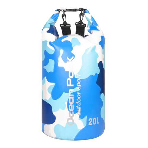 Спортивная сумка Nuobi Camouflage Ocean Pack 20 голубая в Сплав