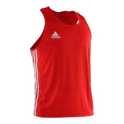 Майка боксерская Adidas Boxing Top Punch Line красная 2XL в Сплав