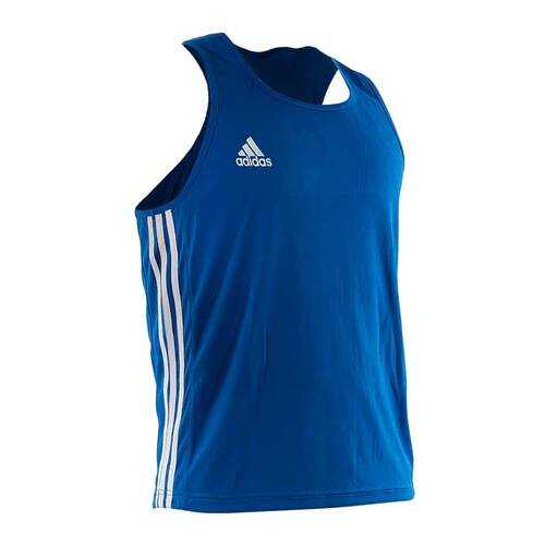 Майка боксерская Adidas Boxing Top Punch Line синяя 2XS в Сплав