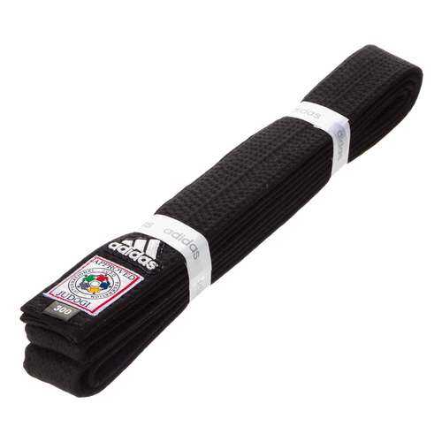 Пояс для дзюдо Adidas Elite IJF черный, 320 см в Сплав