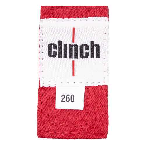 Пояс для единоборств Adidas Clinch Budo Belt красный, 260 см в Сплав