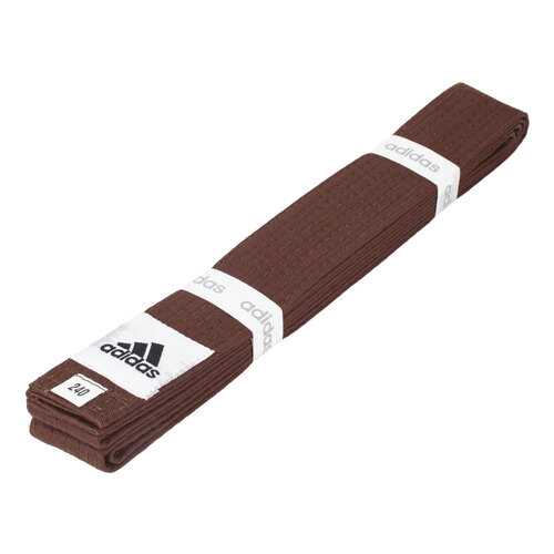 Пояс для единоборств Adidas Club коричневый, 220 см в Сплав