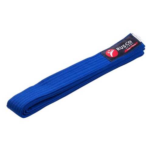 Пояс для единоборств Rusco Sport, 280 см, синий в Сплав