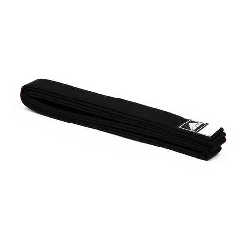 Пояс для тхэквондо Adidas Regular Master Black Belt черный, 280 см в Сплав