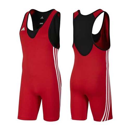 Трико борцовское Adidas Base Wrestler красное M в Сплав