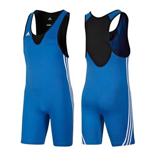 Трико борцовское Adidas Base Wrestler синее S в Сплав