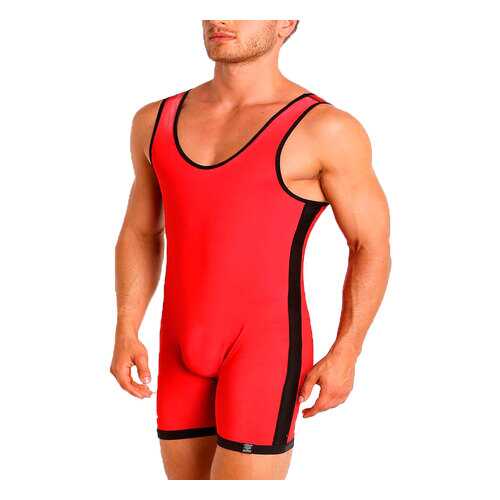 Трико борцовское Adidas двухстороннее Wrestling Reversible Singlet сине-красное S в Сплав