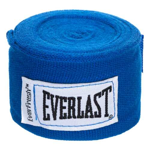 Бинт боксерский Everlast 4463BL, 2.5 м, эластик, синий в Сплав