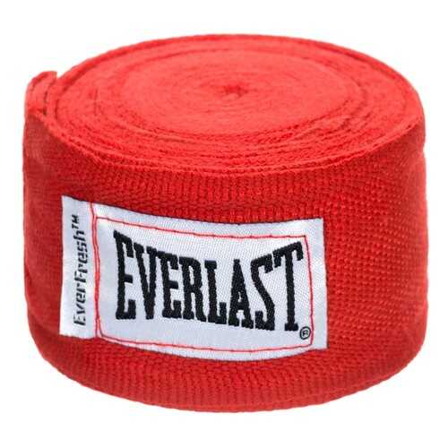 Бинт боксерский Everlast 4464RD, 3.5 м, эластик, красный в Сплав