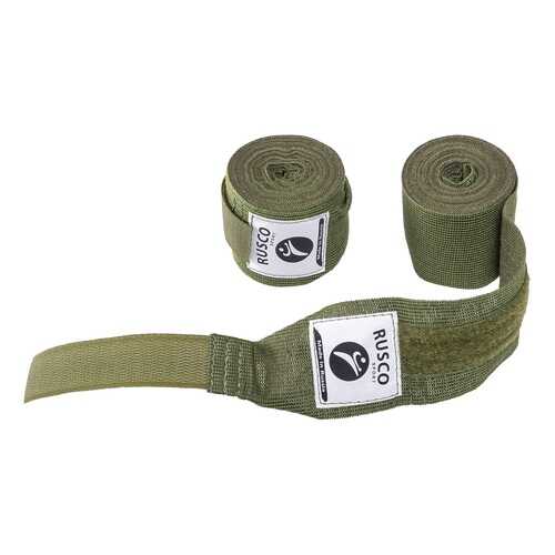 Бинт боксерский Rusco Sport, 4,5 м, хлопок, хаки в Сплав