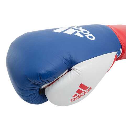 Боксерские перчатки Adidas Professional Russian Edition синие 12 унций в Сплав