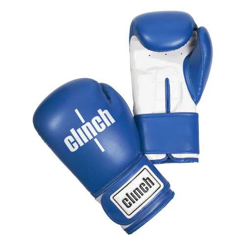 Боксерские перчатки Clinch Fight синие 8 унций в Сплав