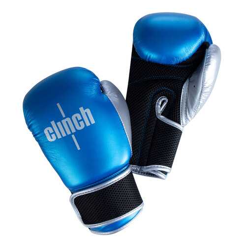 Боксерские перчатки Clinch Mist синие 4 унции в Сплав