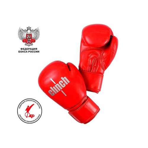 Боксерские перчатки Clinch Olimp Plus красные 16 унций в Сплав