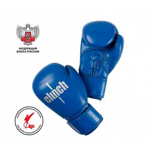 Боксерские перчатки Clinch Olimp Plus синие 16 унций в Сплав