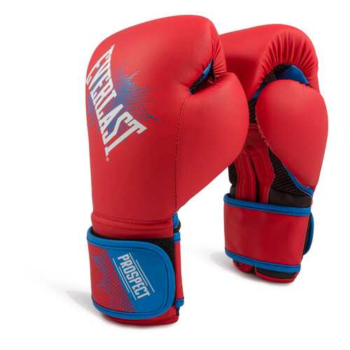 Боксерские перчатки детские Everlast Prospect красные 8 унций в Сплав