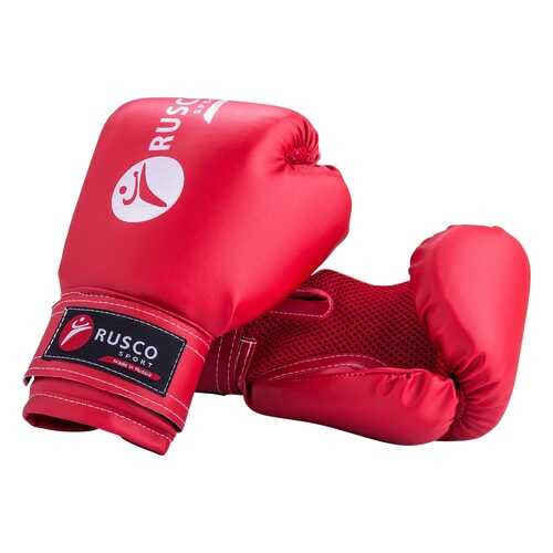 Боксерские перчатки детские Rusco Sport красные 4 унции в Сплав