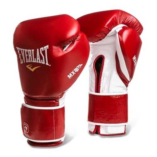 Боксерские перчатки Everlast MX Training красные 14 унций в Сплав