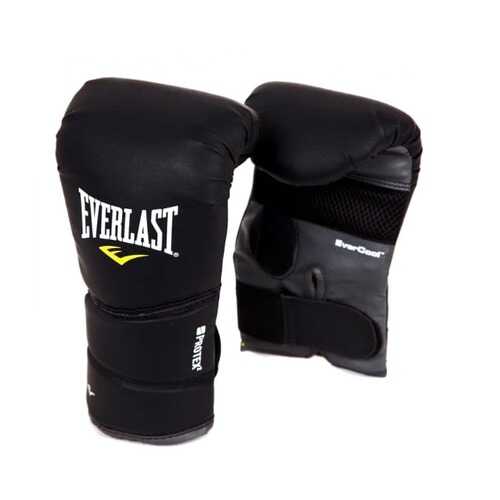 Боксерские перчатки Everlast Protex 2 Heavy Bag Gloves S/M черные 12 унций в Сплав
