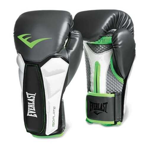 Боксерские перчатки тренировочные Everlast Prime зеленые 16 унций в Сплав