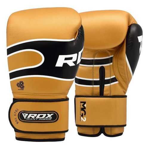 Боксерские тренировочные перчатки RDX PRO S7 GOLDEN в Сплав