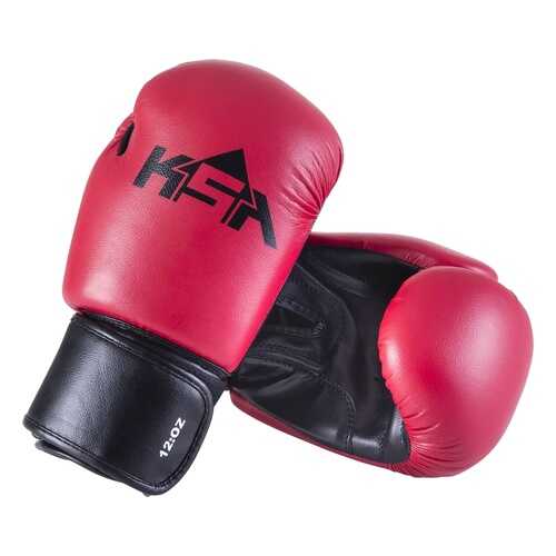 KSA Перчатки боксерские Spider Red, к/з, 4 oz в Сплав