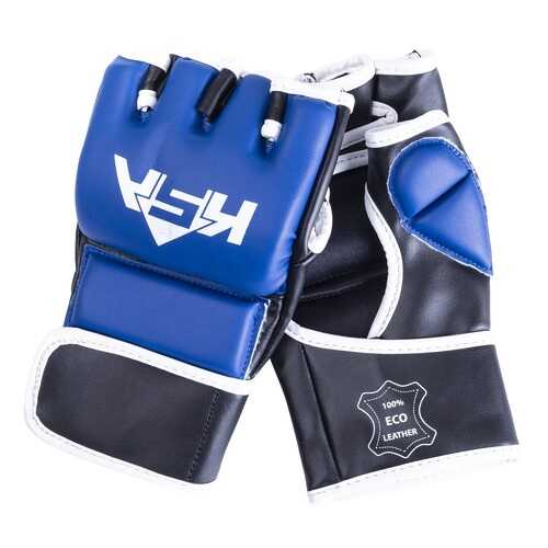 KSA Перчатки для MMA Wasp Blue, к/з, L в Сплав