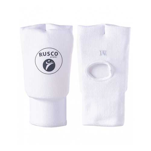 Накладки на кисть Rusco Sport, хлопок, белый (L) в Сплав