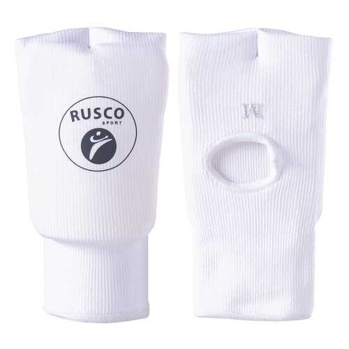 Накладки на кисть Rusco Sport, хлопок, белый (M) в Сплав