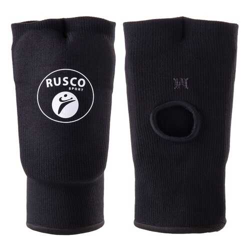 Накладки на кисть Rusco Sport, хлопок, черный (S) в Сплав