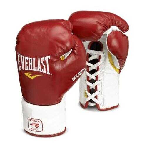 Перчатки боевые Everlast MX Pro Fight красные 8 унций в Сплав