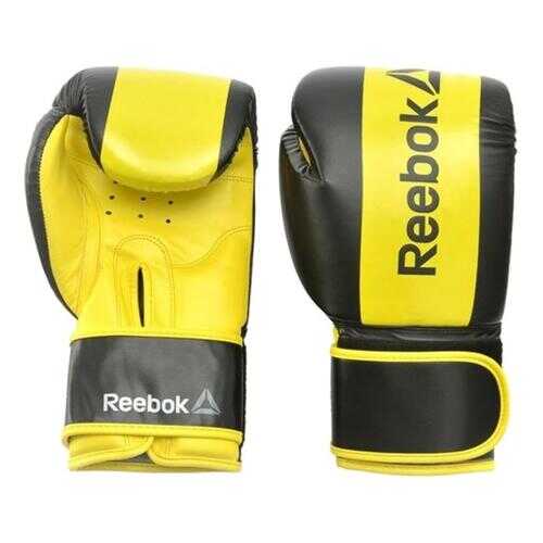 Перчатки боксерские Reebok Retail Boxing Gloves желтые в Сплав