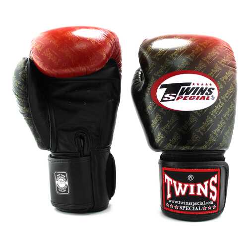 Перчатки боксерские Twins FBGVL3-TW1 FANCY BOXING GLOVES черно-красные в Сплав