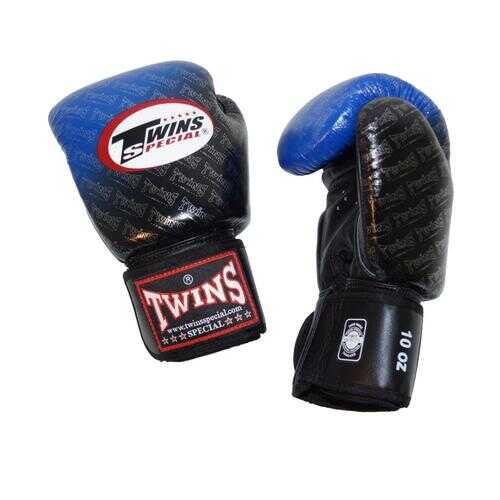 Перчатки боксерские Twins FBGVL3-TW1 FANCY BOXING GLOVES черно-синие в Сплав