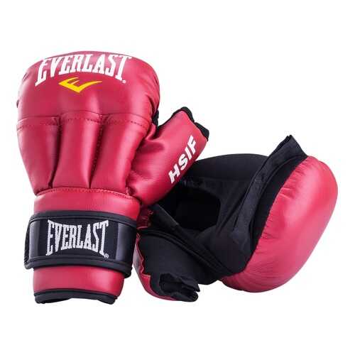 Перчатки для рукопашного боя Everlast HSIF RF3112, 12oz, к/з, красный в Сплав