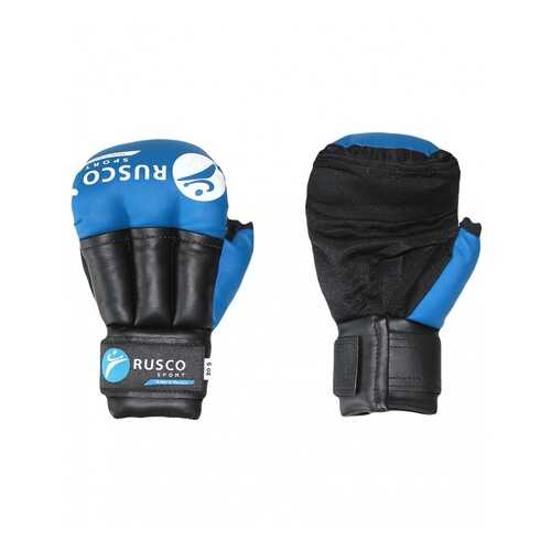 Перчатки для рукопашного боя Rusco Sport, к/з, синие (12) в Сплав