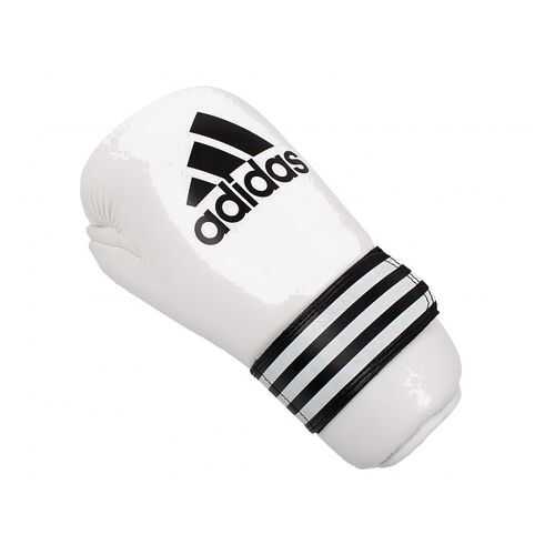 Перчатки полуконтакт Adidas Semi Contact Gloves M белые 8 унций в Сплав
