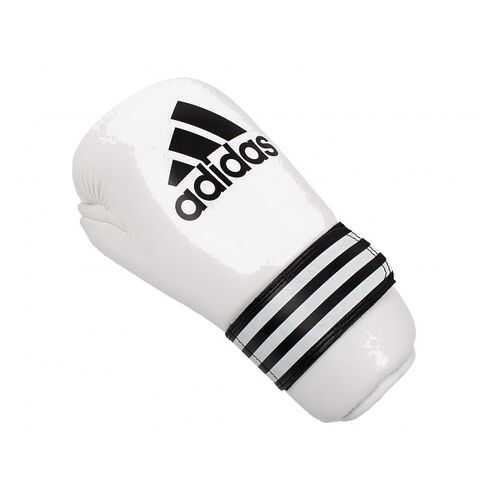 Перчатки полуконтакт Adidas Semi Contact Gloves S белые 8 унций в Сплав