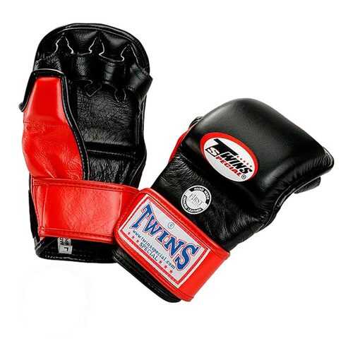 Twins Перчатки MMA Twins GGL2 GRAPPLING GLOVES черно-красные в Сплав