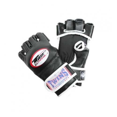 Twins Перчатки MMA Twins GGL6 GRAPPLING GLOVES черно-белые в Сплав