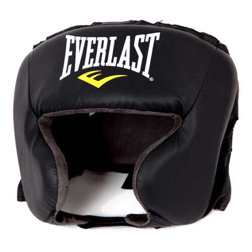 Боксерский шлем Everlast Durahide 4022U черный One Size в Сплав