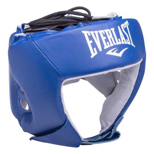 Шлем открытый Everlast USA Boxing 610206U, M, кожа, синий в Сплав