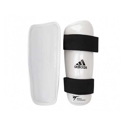 Защита голени для тхэквондо Adidas WT Shin Pad Protector белая S в Сплав