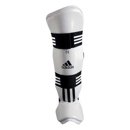 Защита голени и стопы Adidas для тхэквондо WTF Shin Instap Pad Protector белая XS в Сплав